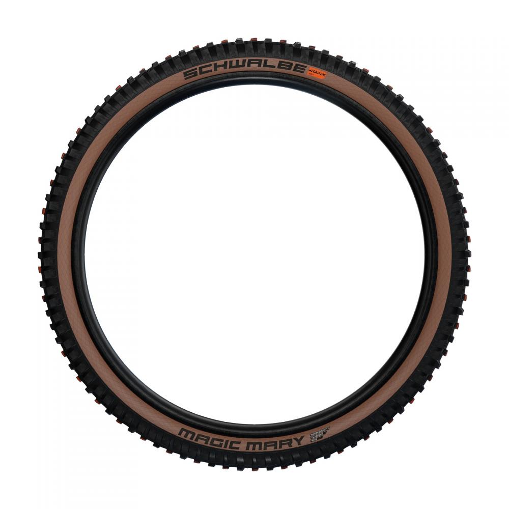 Schwalbe Magic Mary 27.5x2.40 Zoll Mountainbike-Reifen schwarz-braun, TLE E-50 faltbar.
