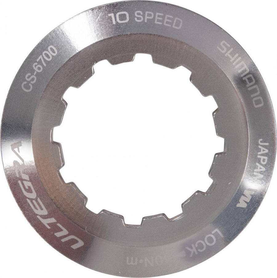 SHIMANO Verschlussring CS6700 12er Ritzel - leichter Lockring für Rennrad-Kassetten