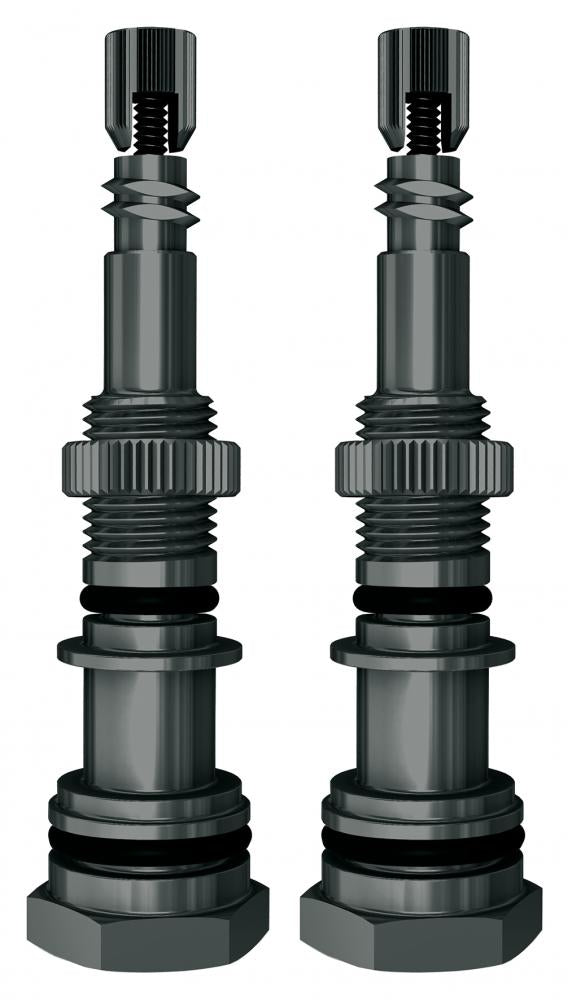 SKS AIRSPY Adapter Set SV  2 robuste Aluminium-Adapter für Sclaverand-Ventile, kompatibel mit dem SKS AIRSPY Luftdrucksensor