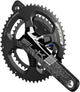 FSA Kurbelgarnitur SL-K Light ABS BB386Evo 172,5 mm Schwarz - leichte, steife Rennrad-Kurbel