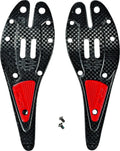 Sidi Sohle SRS Carbon 41-42.5 Schwarz/rot - leichte MTB-Ersatzsohle mit Top-Grip