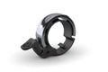 Knog Fahrradklingel Oi Classic groß 23.8 - 31.8mm schwar silber poliert