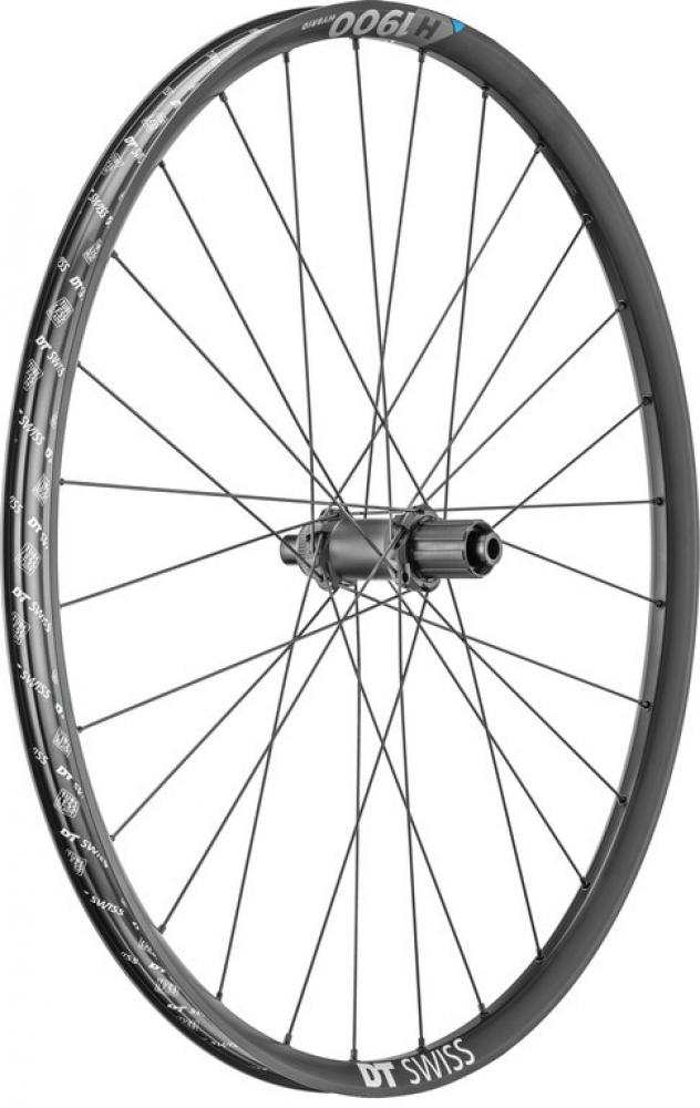 DT Swiss Laufrad H 1900 SPLINE 29" 622 x 30 mm schwarz - robustes eMTB-Hinterrad