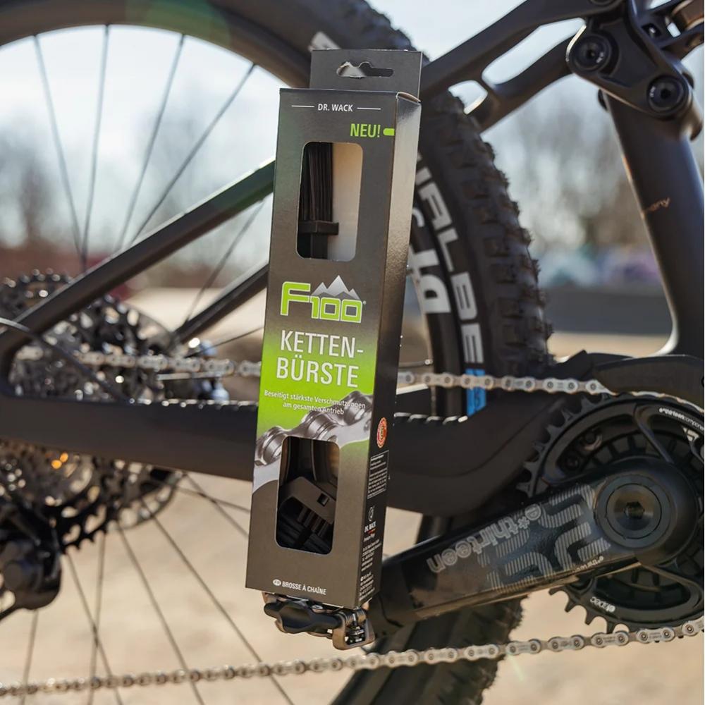 F100 Kettenbürste - Reinigung für Fahrradkette und Antrieb