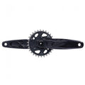 SRAM GX Eagle DUB Kurbelgarnitur 175mm 32T lunargrau für robuste 1x12 MTB-Performance.