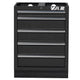 VAR Schubladenschrank MO-52604 680 x 458 Black Edition - robuster Werkstatt-Schrank mit kugelgelagerten Schubladen