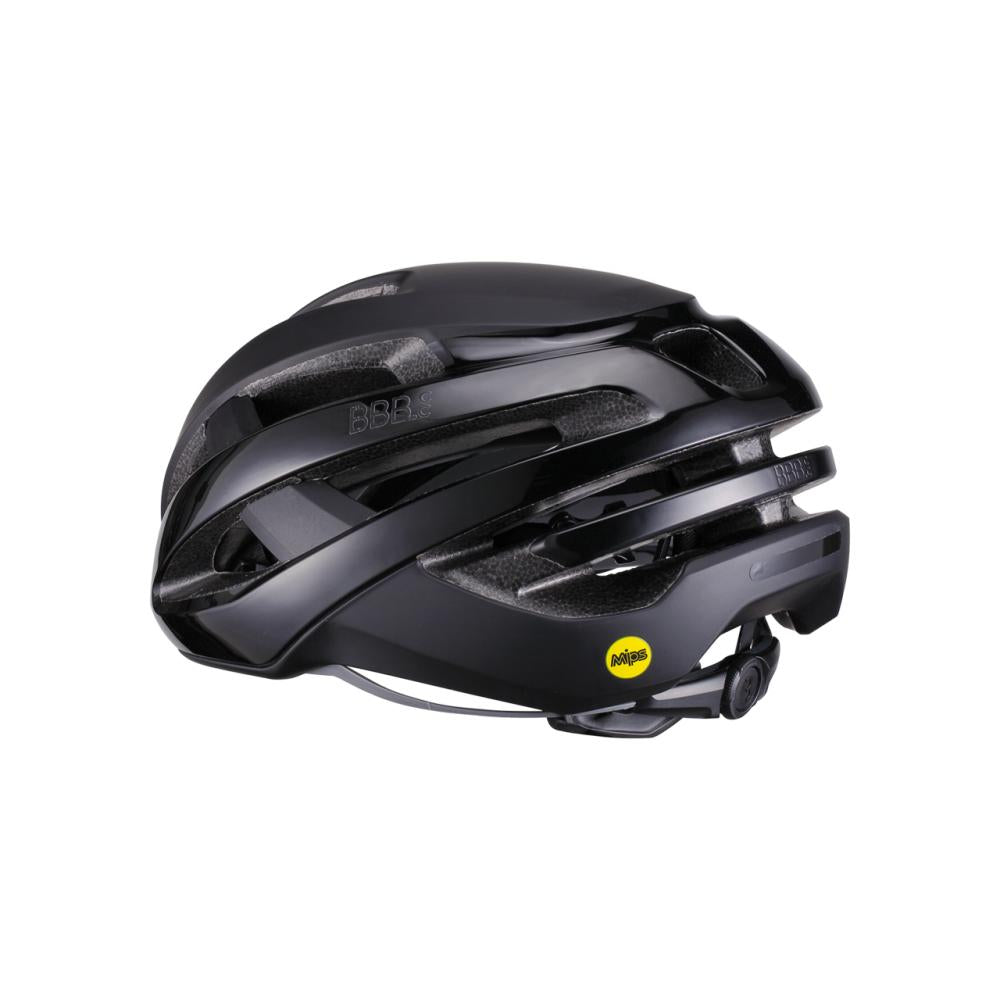 BBB Cycling Helm Maestro MIPS L matt schwarz - sicherer & belüfteter Rennradhelm
