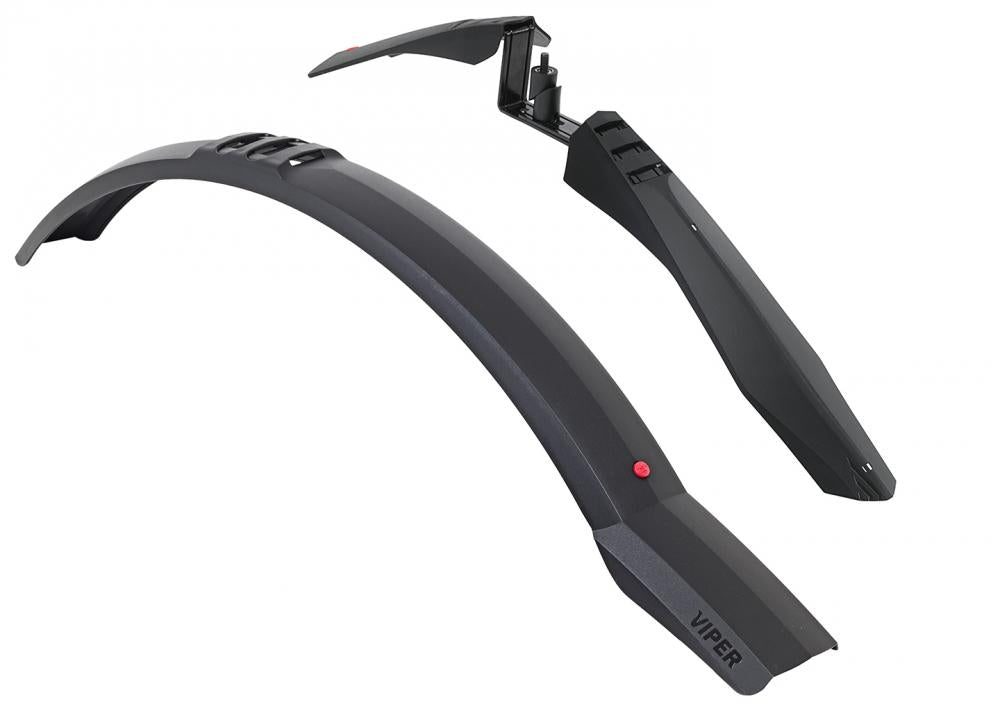 Schutzblech 751 Viper F 26"|27.5"|28"|29" Schutzblechbreite Vorne 56-70 Mm Hinten 64 Mm Schwarz