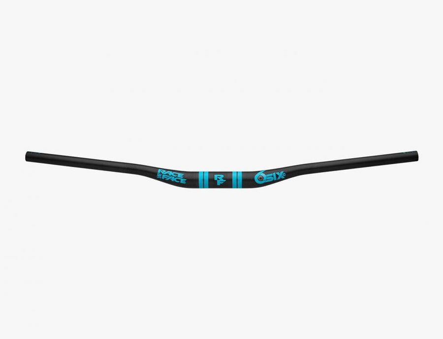 Race Face SixC Carbon Riser Lenker, 35.0, 820x20mm, blau/schwarz - leichter Carbon-Lenker für maximale Kontrolle