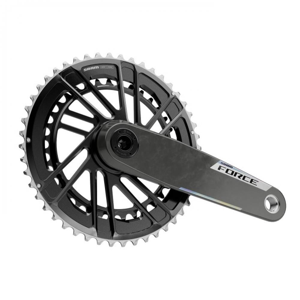 SRAM Force E1 Kurbelgarnitur 160 mm 48-35T - leichte, steife 2-fach Rennradkurbel