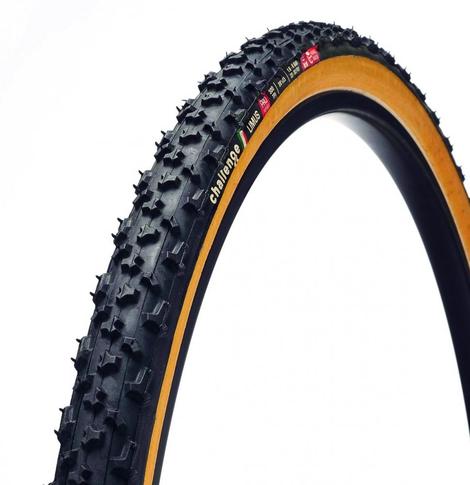 Challenge Limus Pro CX-Reifen 33-622 Schwarz/Braun - Handgefertigter Faltreifen für Schlamm