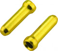 Jagwire Zugendhülsen Crimp 1,8 mm Gold - sauberer Abschluss für Brems- & Schaltzüge