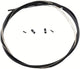 SRAM Brems- & Schaltzug Set Schaltzug-Set "SlickWire"nRenn und MTB - bestehend aus: Außenhülle 2000mm (4mm Nylon umflochten) 1x Innenzug 2300mm (1 2mm Edelstahl beschichtet) 2x Anschlaghülsen 2x Endhülsen schwarz
