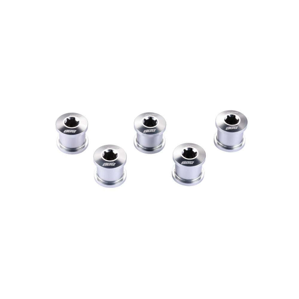 BBB Cycling BBB Kettenblattschrauben HexStars alloy 7 mm silber - sichere Montage für Kettenblätter