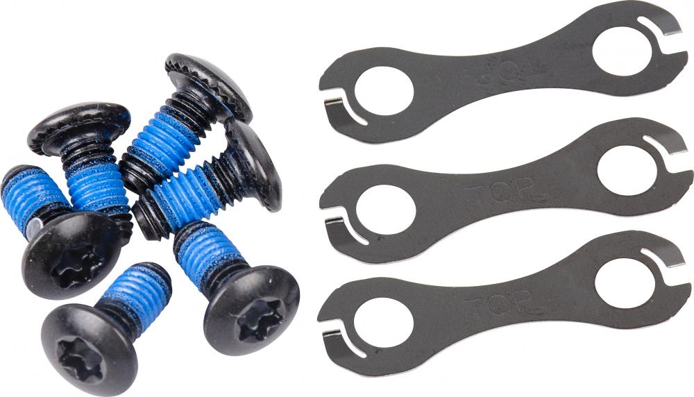 SHIMANO Befestigungsschrauben Bremsscheibe SM-RT76 6-Loch - sicherer Halt für deine Scheibenbremse