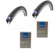 Schwalbe 2 x Reifen Drahtreifen MARATHON PLUS 28x1.75 47-622 Reflex E-50 2x Schlauch AV17 28/47-622/635 28 Zoll