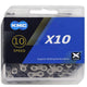 KMC X10 10s Kette 114 Glieder grau - zuverlässige 10-fach Schaltungskette