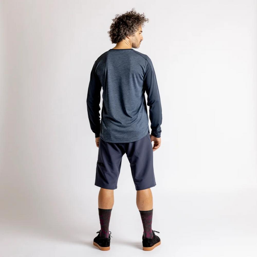 IXS Sports Division iXS Flow X Long Sleeve Jersey L Storm-Marine - atmungsaktives Bike-Trikot