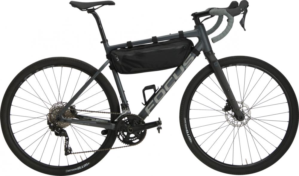 BBB Cycling Fahrradrahmentasche Middle Mate L schwarz - geräumige Rahmentasche für Bikepacking