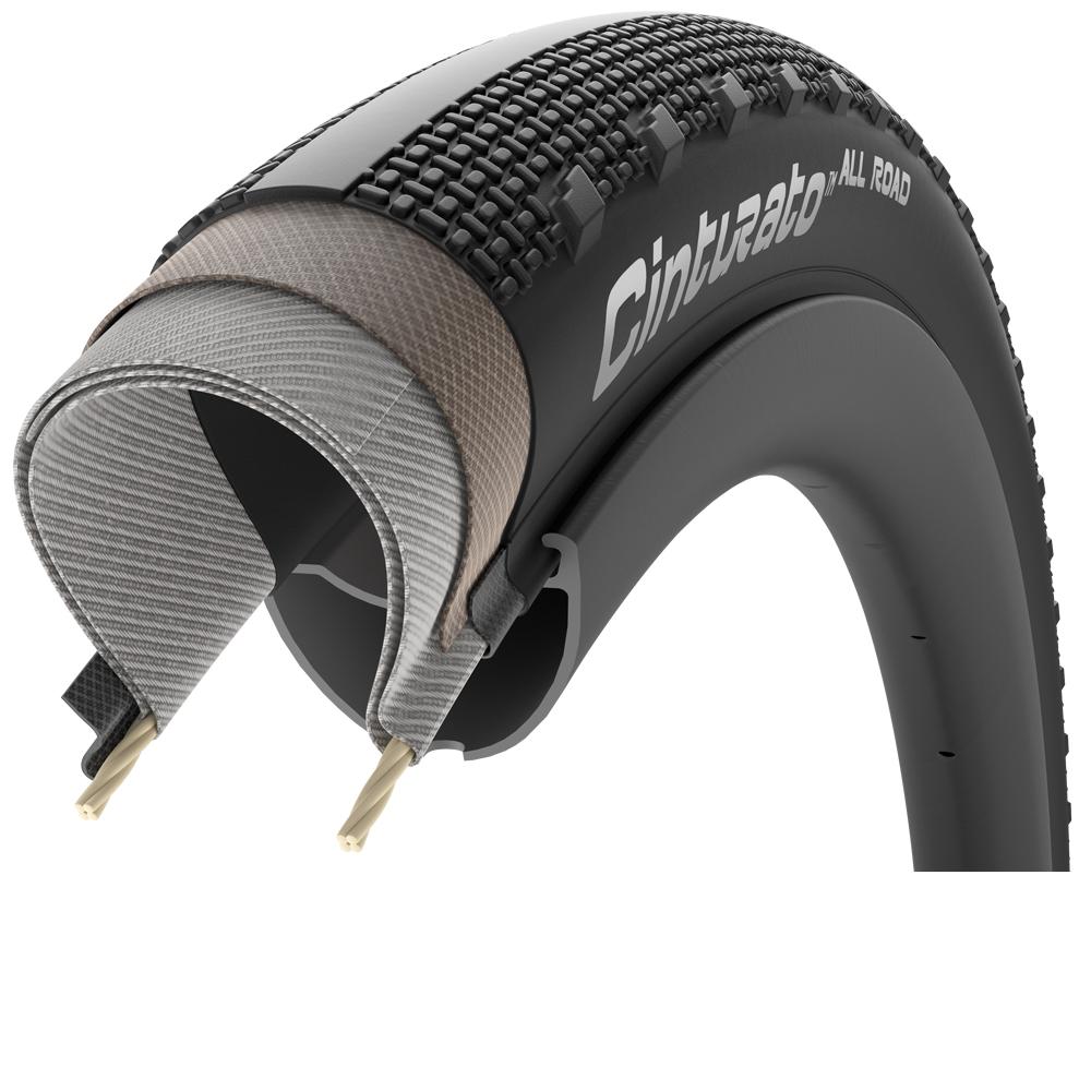 Pirelli Cinturato All Road TLR Faltreifen 700x35C - Tubeless Ready mit ProWALL Pannenschutz