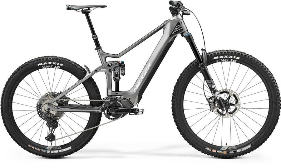 Merida eONE-SIXTY 6000 III1 S (41.5) grün/schwarz - leistungsstarkes E-MTB für Trails