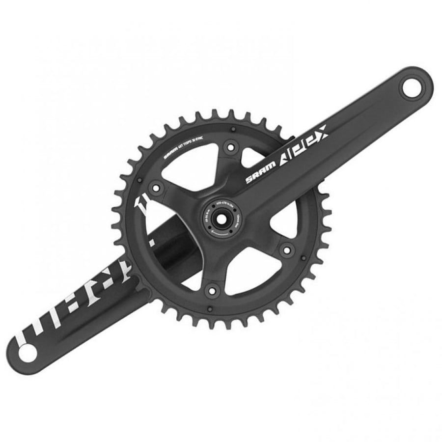 SRAM Kurbelsatz Apex 1 175 mm 1x11 Road - robuste Performance für Gravel und Rennrad