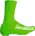 VeloToze Überschuh 2.0 lang grün L - wasserdichter Aero-Überschuh für kalte Tage