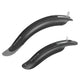 M-WAVE Schutzblech-Set Kinderfahrrad 12-18\" schwarz  vorne & hinten, Kunststoff