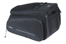 Basil Move Gepäckträgertasche 10-26 Liter schwarz - Kompatibel mit MIK, Racktime, i-Rack/Carrymore , wasserabweisend