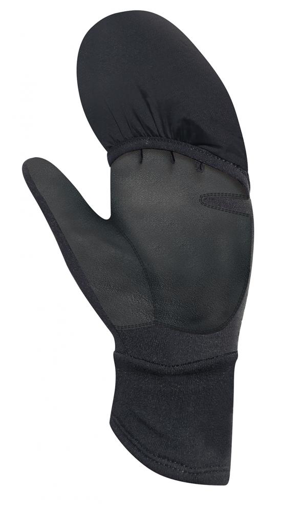 CHIBA Polarfleece Titan - Radhandschuhe XS schwarz, Polartec & Primaloft, winddicht, Touchfunktion