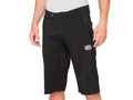 100% Hydromatic Short (SP21) 36" black - wasserdichte MTB-Shorts für maximale Performance