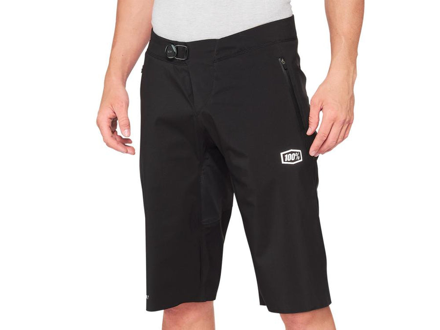 100% Hydromatic Short (SP21) 36" black - wasserdichte MTB-Shorts für maximale Performance