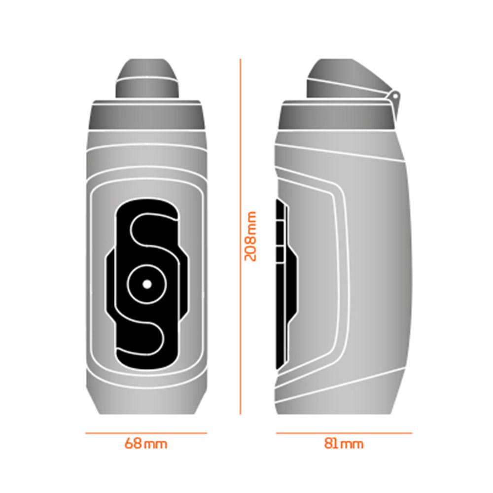 FIDLOCK TWIST Bottle 590 ml antibakterielle Ersatzflasche ohne Halterung  ergonomisches Design, auslaufsicherer Membranverschluss, BPA-frei, spülmaschinengeeignet bis 50 °C