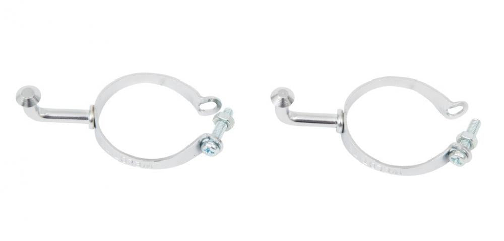 Universal-Pumpenhalter Retro chrom, passend für 27-31 mm Ø