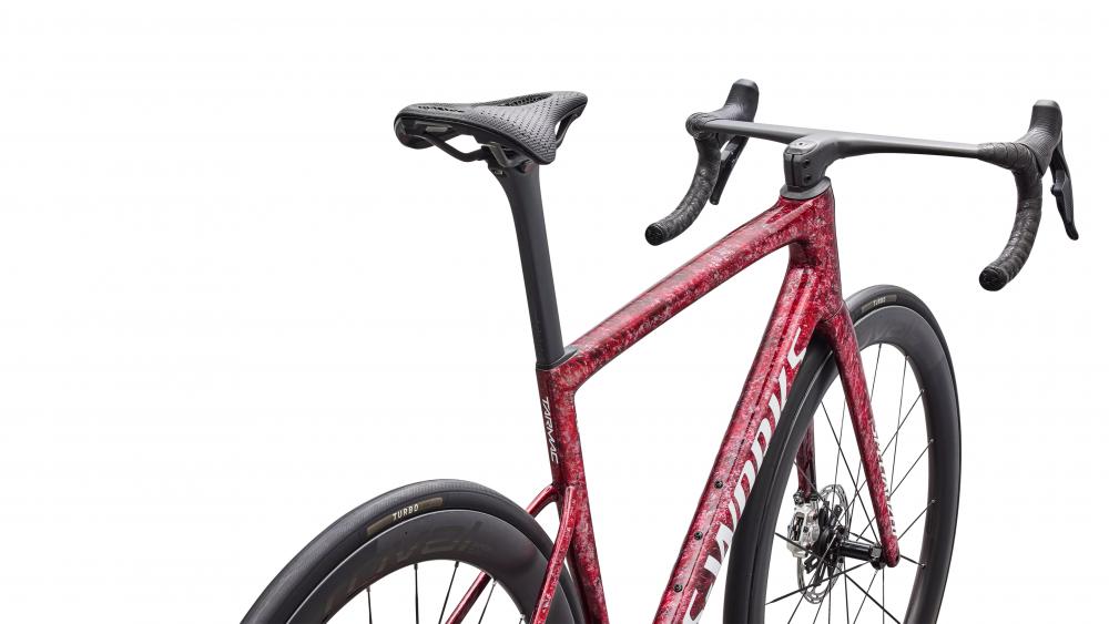 Specialized Tarmac SL8 SW AXS - Rennrad Rahmenset Red Sky/Shadow Silver/White 44cm - Unbekannt