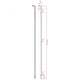 DT Swiss Speiche Alpine III 2.34 / 1.8 / 2.0 290 mm silber - extrem stabil und leicht