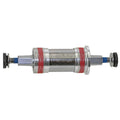 Neco Innenlager Axle LS 110,5 mm - JIS-Vierkant, BSA-Gewinde 68 mm, CrMo-Hohlachse, Aluminium-Schalen, Industriekugellager, silber