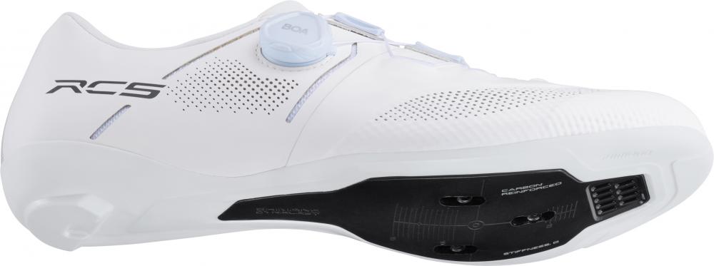 SHIMANO Fahrradschuhe RC503 Herren/Damen Road SPD-SL Fahrradschuhe Größe 42 Weiß