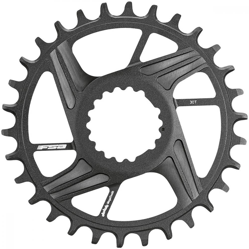 FSA Kettenblatt MTB KFX Modular Megatooth Direct Mount 34 T Schwarz - Maximaler Kettenhalt