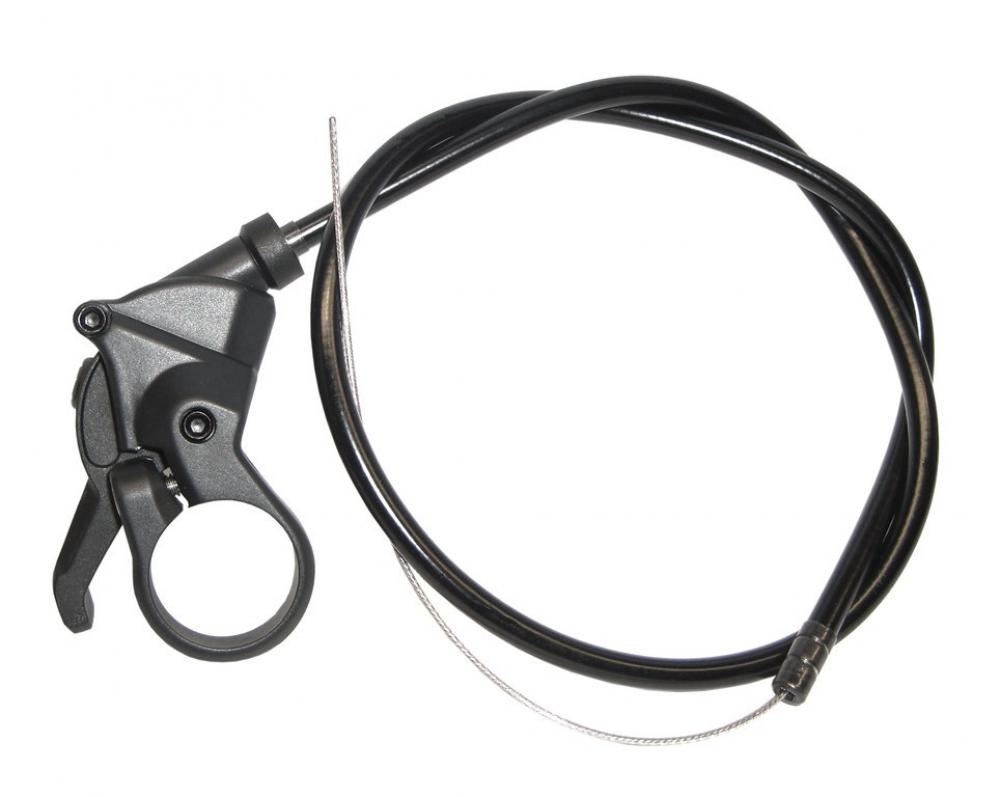 Rockshox Poploc Fernbedienungshebel rechts für Federgabel Lockout am Mountainbike Lenker.