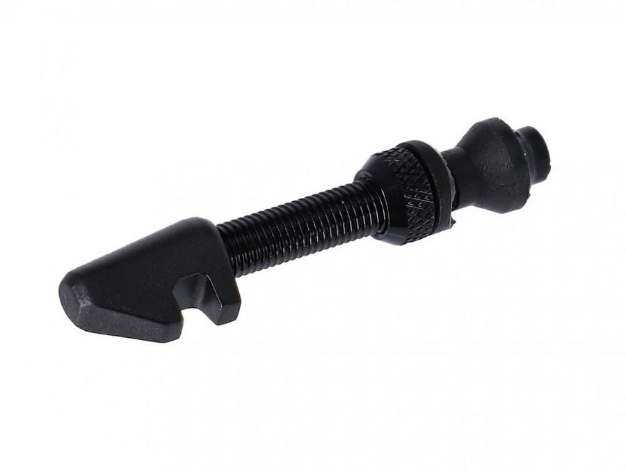 DT Swiss Tubeless-Ventil Alu schwarz 18-25 mm Schwarz - zuverlässiger Luftabschluss