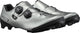 SHIMANO Fahrradschuhe XC703 MTB SPD Fahrradschuhe - Herren/Damen Größe 44 breit, Silber