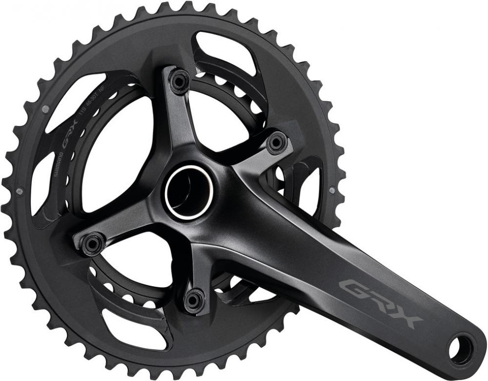 SHIMANO Kurbelgarnitur Kurbelgarnitur Kurbelgarnitur GRX FC-RX600-11 Kurbelgarnitur - 11-fach 175 mm 46-30 Zähne 30 Zähne