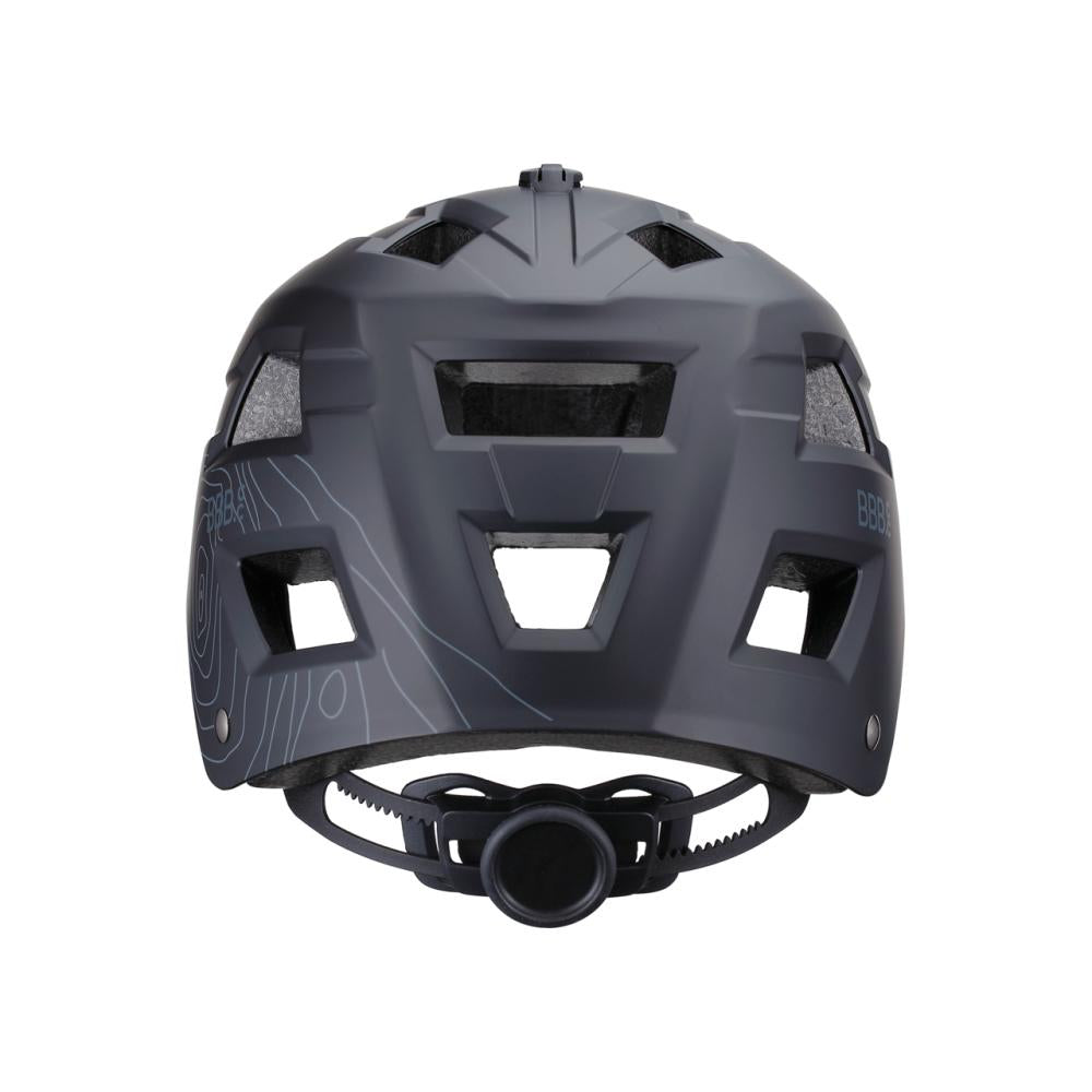 BBB Cycling BBB Helme Nanga M (54-58cm) matt schwarz - sicherer MTB-Helm mit Top-Belüftung