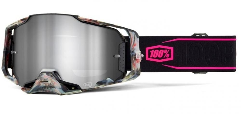 100% Armega Goggle - Mirror Lens unis Sarcelle - maximale Sicht & Schutz