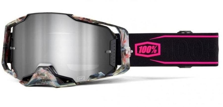 100% Armega Goggle - Mirror Lens unis Sarcelle - maximale Sicht & Schutz