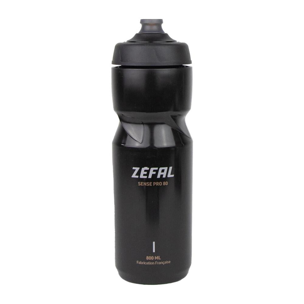 Zéfal Trinkflasche Sense Pro Kupfer / Grau 800 ml - auslaufsicher & BPA-frei für Sport und Alltag