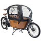 Babboe Regenverdeck schwarz für City PVC