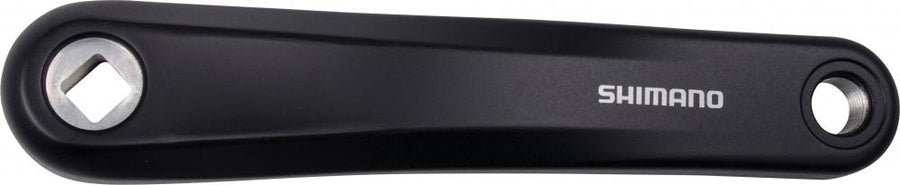 SHIMANO Kurbelarm Links 175 mm FC-TX801 Schwarz - 175 mm, Schwarz