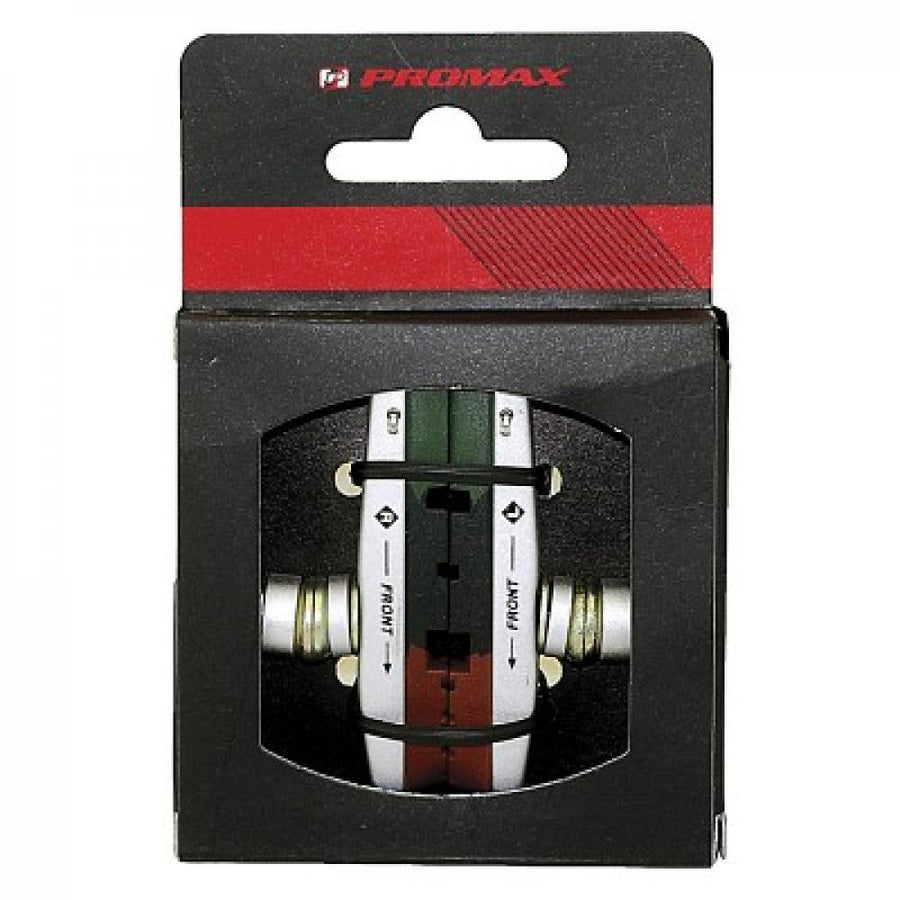 Promax Bremsschuh für V-Brake dreifarbig